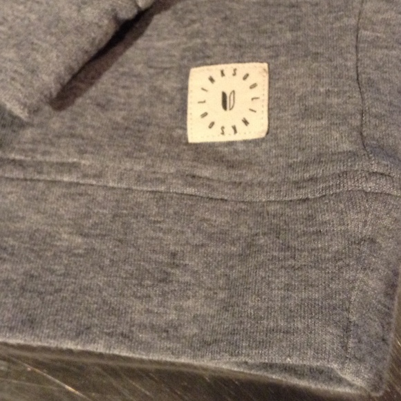 Linksoul Men's 2XL Quarter Zip Pullover Gray Cotton Blend EUC - Picture 2 of 7